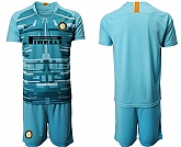 2020-21 Inter Milan Blue Goalkeeper Soccer Jersey,baseball caps,new era cap wholesale,wholesale hats